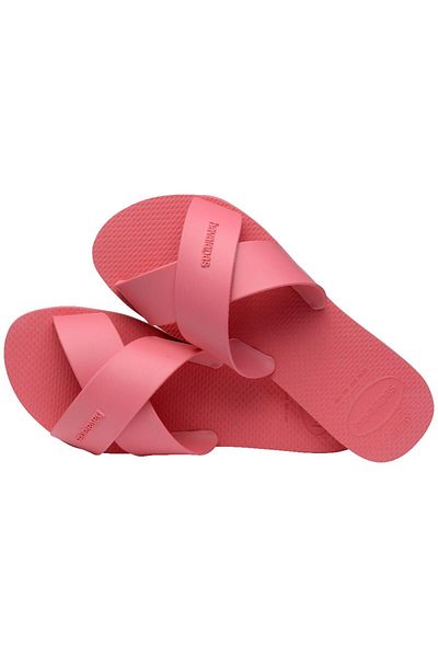 Havaianas Aqua Pink Porcelain Slippers