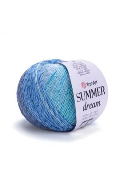 Yarnart SUMMER DREAM - EBRULI HAND KNITTED STRING EBRULI-4304