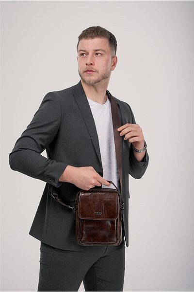 ÇÇS Çççs 31590 Genuine Leather Strap Bag