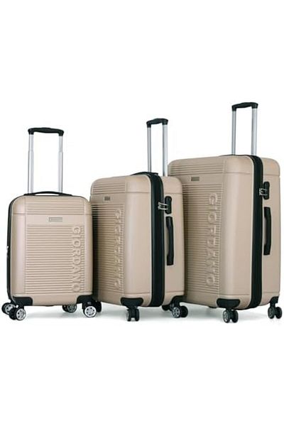 Giordano 3 Piece Luggage Set-25/827494-3tr L 28-m 24-s 20