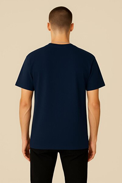 Wolters Outdoors Ανδρικό μπλουζάκι ITALY Retro 1990 oversized με τύπωμα βαμβακερό με κοντό μανίκι με λαιμόκοψη