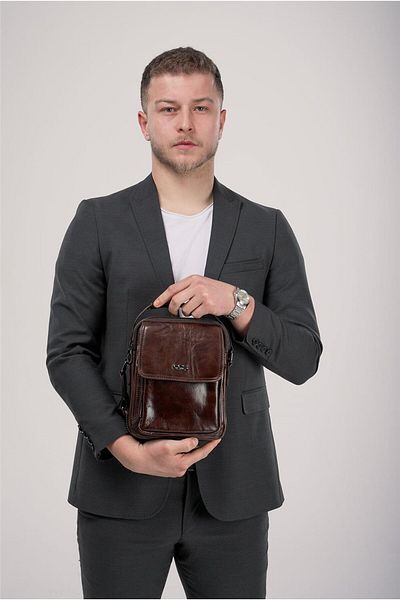 ÇÇS Çççs 31590 Genuine Leather Strap Bag