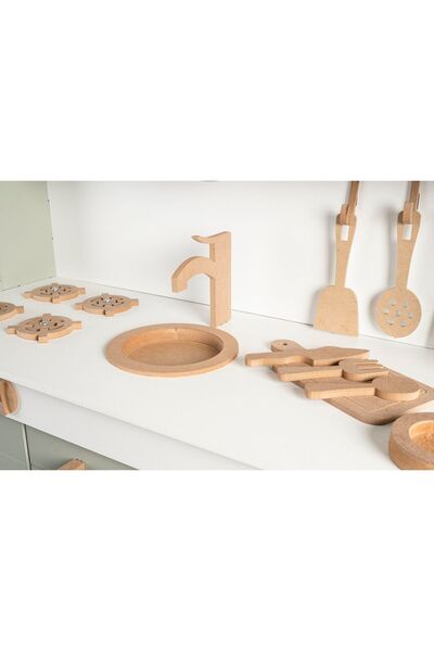 HOBBY HOUSE Oyuncak Çocuk Mutfak Seti Büyük Led Hediyeli