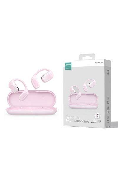 REDz Accessories Căști Joyroom Openfree Oe1, Bluetooth V5.3, Capacitate 600 mAh, Durată totală baterie 45 ore, Roz