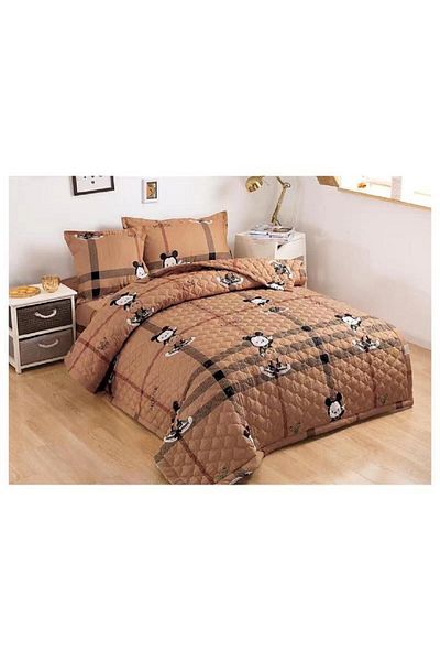 HOURS HOURS Comforter Set, 4 Pieces, Single Size, Soft, Durable Fabric, Modern and Distinctive Pattern, Compressed, HOURS-229
