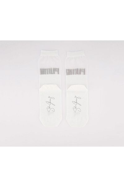 Puma Women Sg Transparancy Top Sock, White