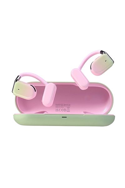 REDz Accessories Căști Joyroom Openfree OE2, Bluetooth V5.3, Capacitate 600mAh, Roz-verde