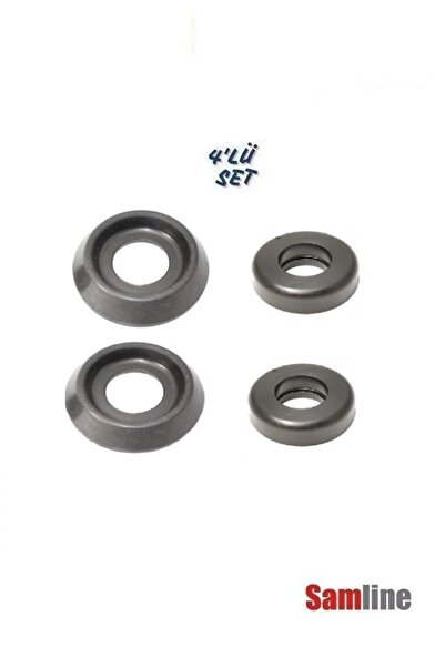 İthal Ön Amortisör Üst Lastiği Takozu ve Rulmanı (Bilyası) Seti 4'lü Skoda Fa...