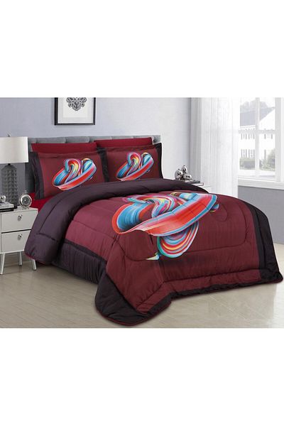 HOURS Single Comforter - Multicolor - Microfiber