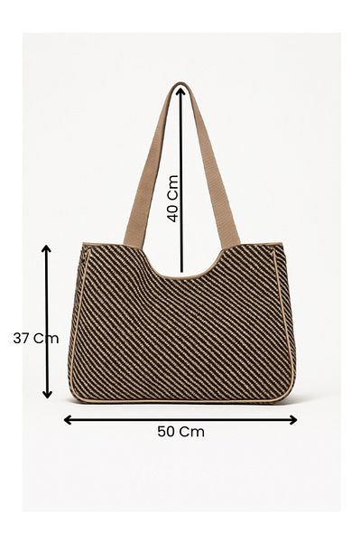 Lubros Canvas Shoulder Bag with Strap Classic Casual Beach Std