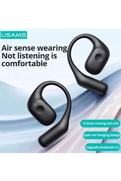 Usams OWS Wireless Earhook Earbuds -- EG Series BT 5.3 sensitive connection, smart touch operation.