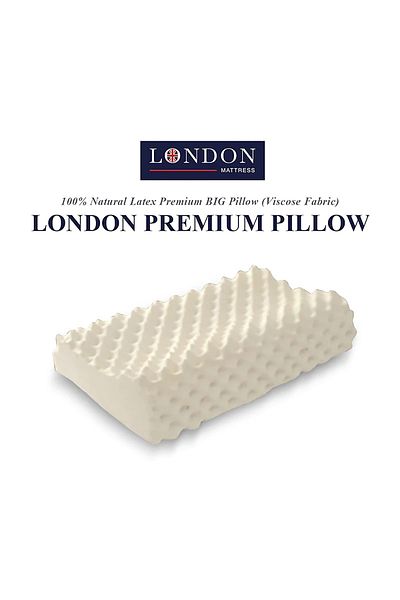 BACK COMFORT Nodi Natural Latex Pillow | Comfortable Sleep Pillow for Neck & Shoulder Support