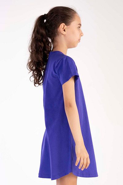 VİENETTA Cotton Girl's Short Sleeve Nightgown, 212509