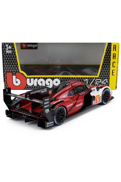 Burago Porshe Racing 963 Le Mans 24H 1/24 Diecast Model Collectible Car