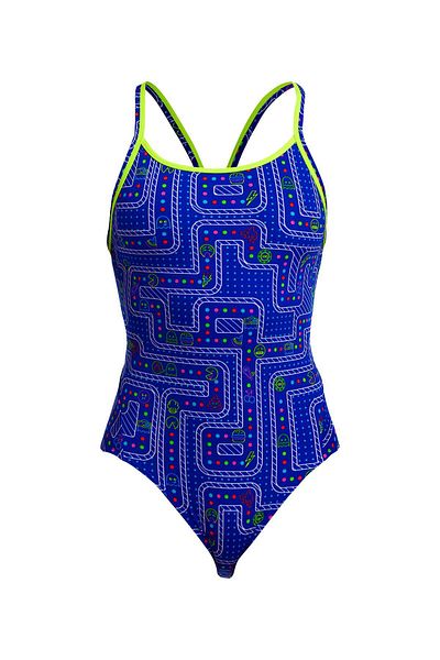 FUNKİTA Funkita Db Much Munchies Women's Swimwear-Resistant to Chlorine and Comfortable
