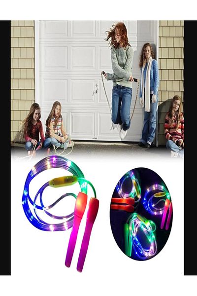 Ax Axentia Jump Rope Led Lighted Exercise Training Jump Rope 3 Meters