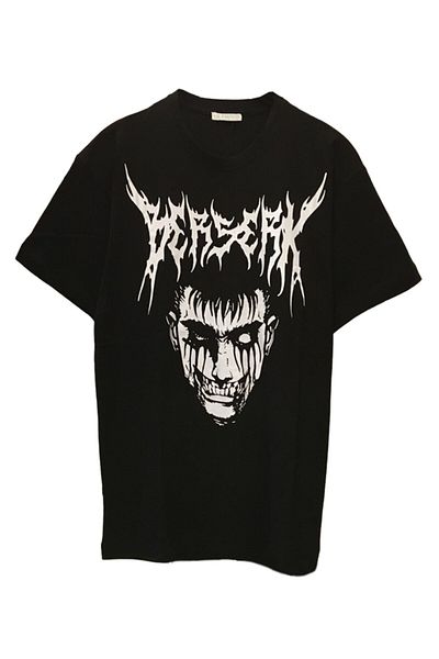 Pisa Art UNISEC OVERSIZE MEMORIAL BERSERK CHARACTER ΜΑΥΡΟ T-SHIRT
