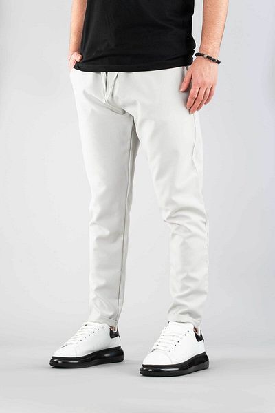 bombe Ανδρικό παντελόνι Jogger Elastic Corded Stone Χρώμα