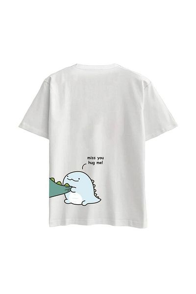 Pisa Art - DINO Printed New Season Unisex Oversize T-shirt