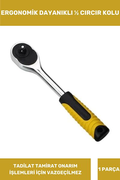Thriftbuds Special Production Durable Adjustable Anti-Rust Protection Anti-Slip Ergonomic Structure 1/2 Ratchet Handle