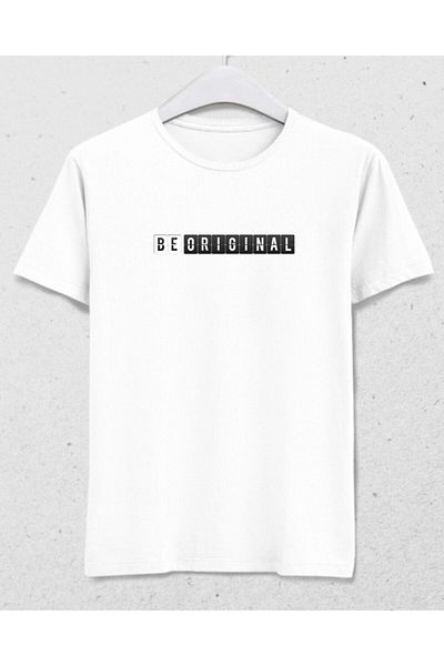 Pisa Art Be Original ανδρικό λευκό T-shirt