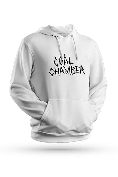 Pisa Art Φούτερ με κουκούλα με στάμπα Coal Chamber Λευκό Unisex