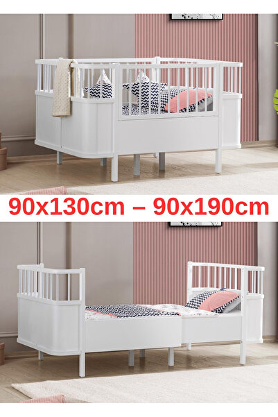 miracool Riva Büyüyen Karyola / Komple Mdf - Lake / Ücretsiz Kurulum