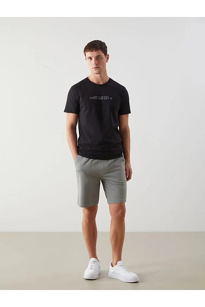 LC Waikiki Ανδρικό σορτς LCWAIKIKI Classic Khaki Standard Fit