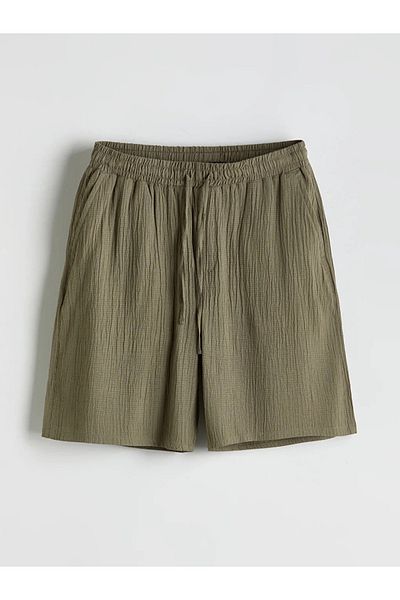 LC Waikiki Ανδρικό σορτς XSIDE Khaki Άνετο Μοντέλο