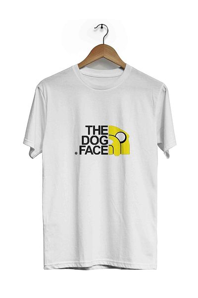 Pisa Art The Dog Face Crew Neck κοντομάνικο μπλουζάκι Bll3590