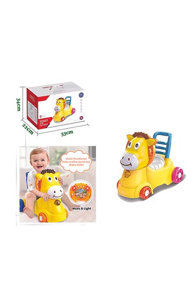 Other 3-in-1 Cartoon Horse Potty Trainer – Walker, Push Car & Toilet Seat