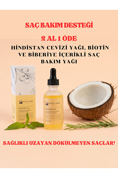 SouLame Beauty 2 Al 1 Öde Saç Bakım Desteği Saç Kökü Ve Saç Güçlendirici Biot...