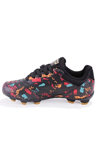 Jump 32202 Black Crampon Kids Football Shoes