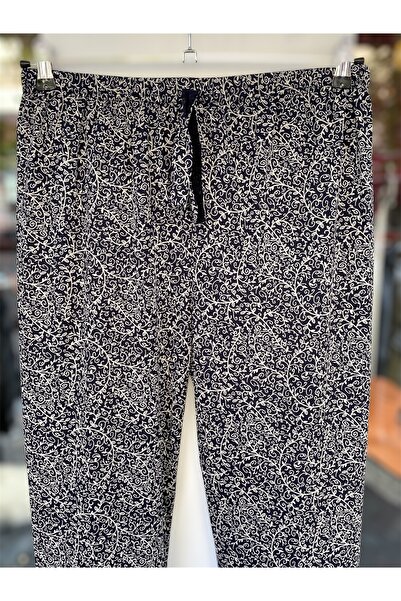 BİLGENS BUTİK Cotton Summer Patterned Trousers