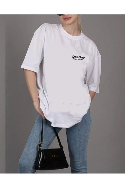 Pisa Art Μπλουζάκι Unisex Destiny Relaxed Cut Oversize