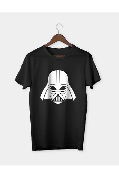 Pisa Art Μαύρο μπλουζάκι Star Wars Dark Side Darth Vader Unisex