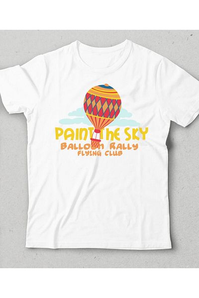 Pisa Art Baloon Rally Παιδικό Λευκό T-Shirt