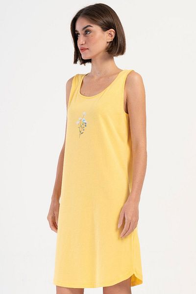 VİENETTA Cotton Women's Wide Strap Nightgown, 407057