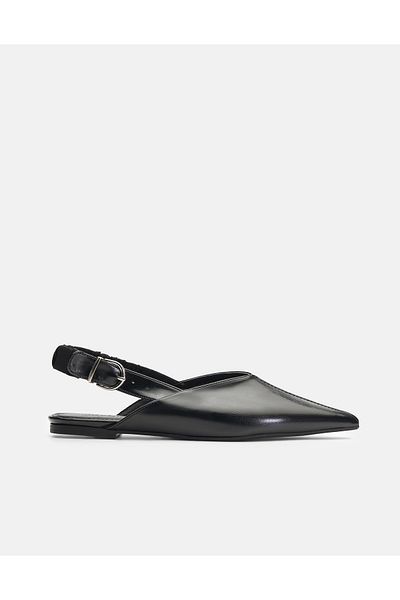 Jorbinol Oslo Pointed Toe Open Back Women's Ballerinas