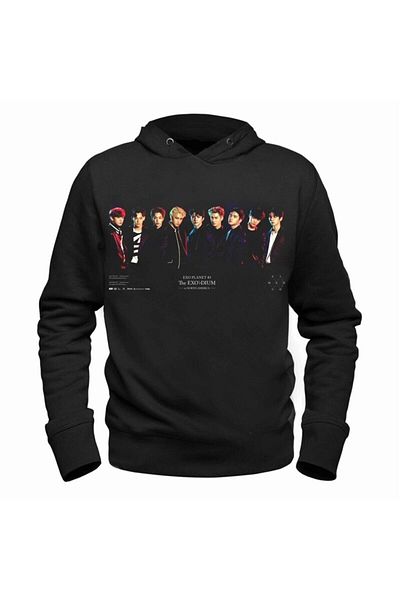Pisa Art Черен суитшърт Exo