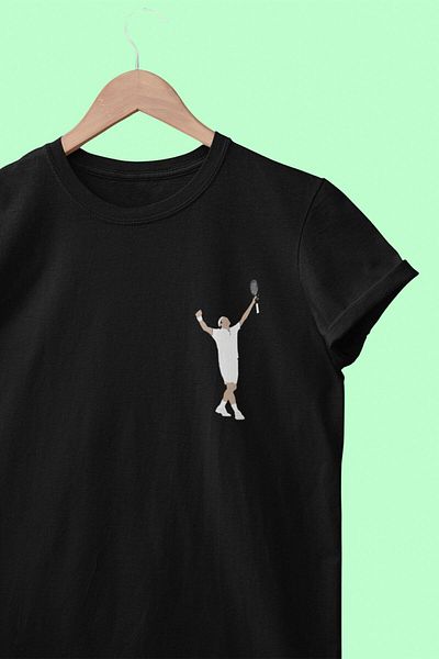 Pisa Art Μπλουζάκι τένις Oversize Federer Minimal