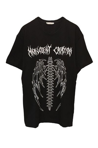 Pisa Art ΜΑΥΡΟ T-SHIRT UNISEX OVERSIZE HARAJUKU TRIBAL GOTHIC WINGS