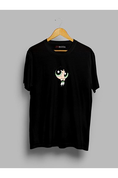 Pisa Art Μπλουζάκι με μπλουζάκι με στάμπα σε σχήμα Powerpuff Girls