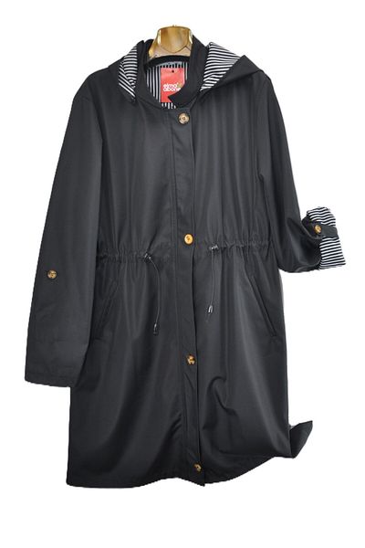 elma abone Plus Size Summer Short Trench