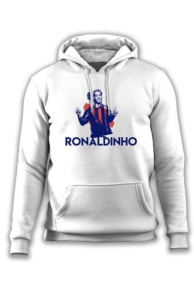 Pisa Art Ronaldinho - Φούτερ με κουκούλα σειράς Legends Special Drawing Design