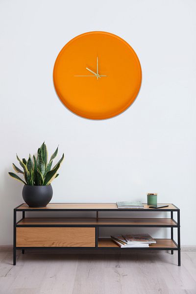 MOOCLOCK Ceas de perete cu mecanism silențios decorativ boem Mundo Model (40*40cm)