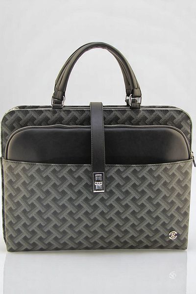 EYLÜL EZGİ BUTİK Laptop Briefcase Lawyer Computer Bag Matte Black 15 & 15.6 Inch
