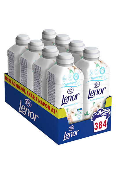 lenor Balsam de rufe Lenor Cotton Freshness, 8x1,2 L