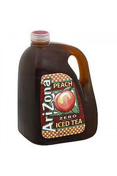 Arizona Pack of 4Zero Peach Tea