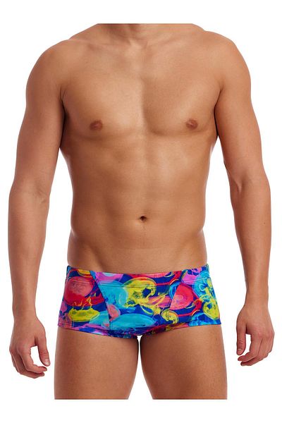 Funky Trunks Sting Stung Men's Training Swim Trunks, Classic Trunks